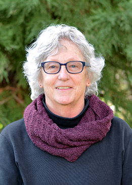 Mary Firestone smiling.