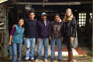 Rebecca in Chiapas, Mexico