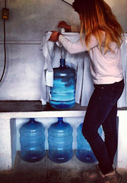 Peters and her water project