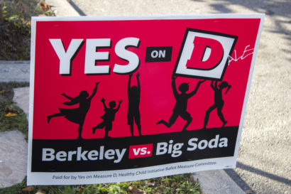 Photo of a campaign sign.