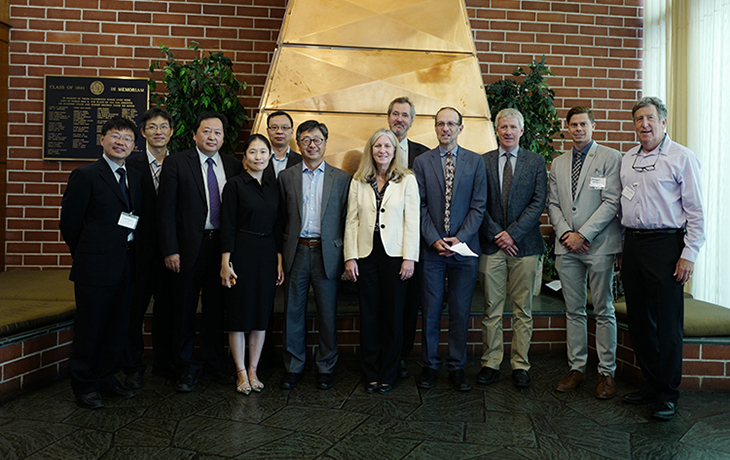 Photo of climate action meeting attendees in Berkeley. 