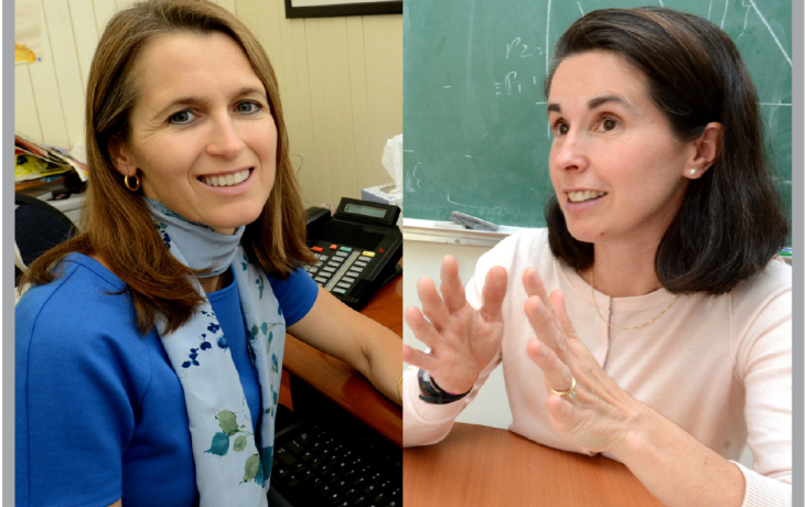 Resource economists Catherine Wolfram (left) and Meredith Fowlie 