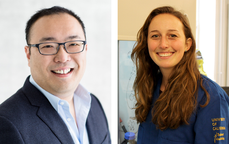 Headshots of Dan Nomura and Jessica Spradlin