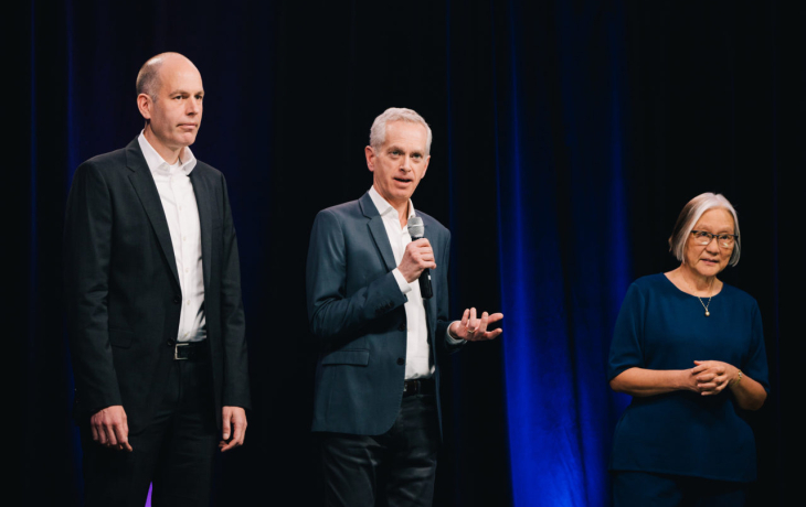 Speakers at an event