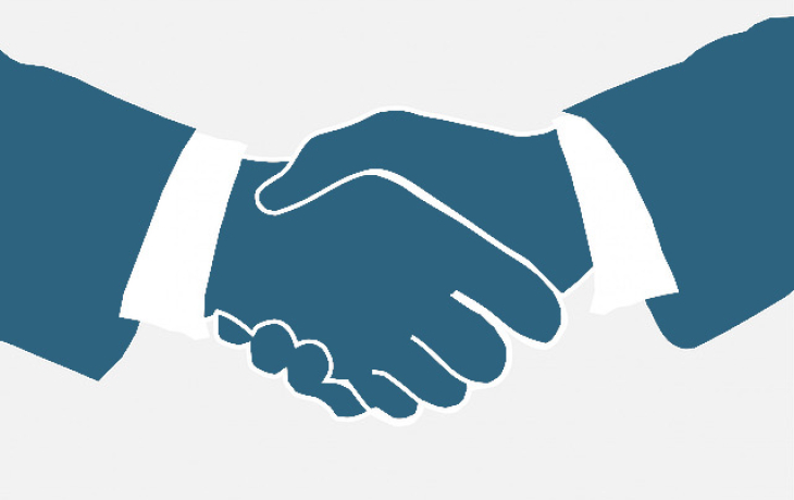 a strong handshake