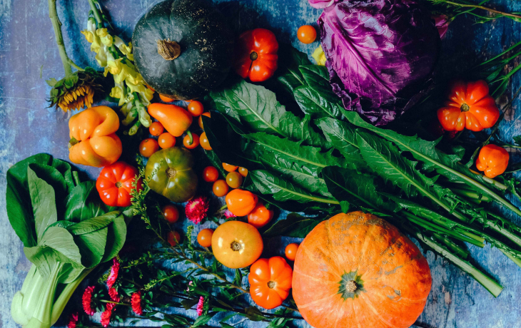 art artful photograph of vegetables and fruits