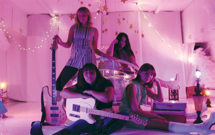 Chalk Talk, an all-female band based in San Diego