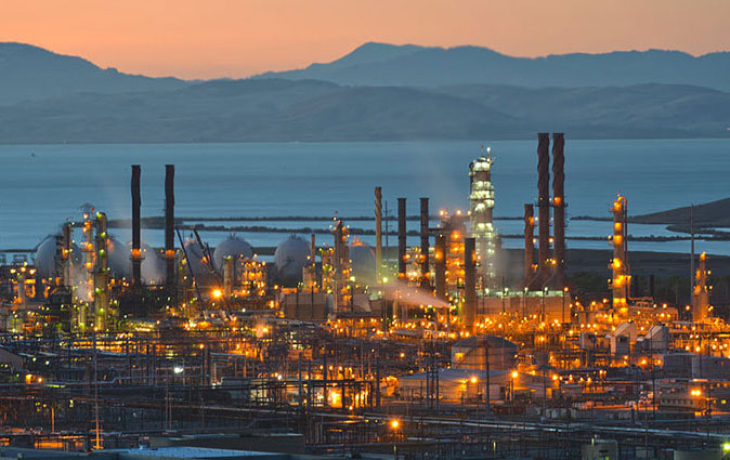 Oil refineries and industrial facilities in Richmond image by Scott Hess