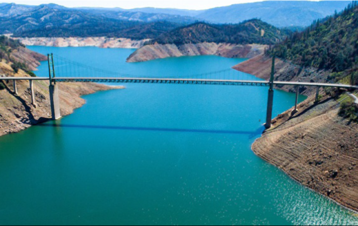A reservoir of water.